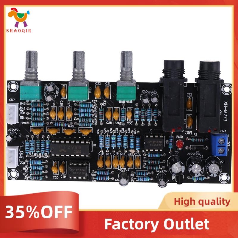 PT2399 Digital Microphone Amplifier Board Reverberation Karaoke Reverb ...