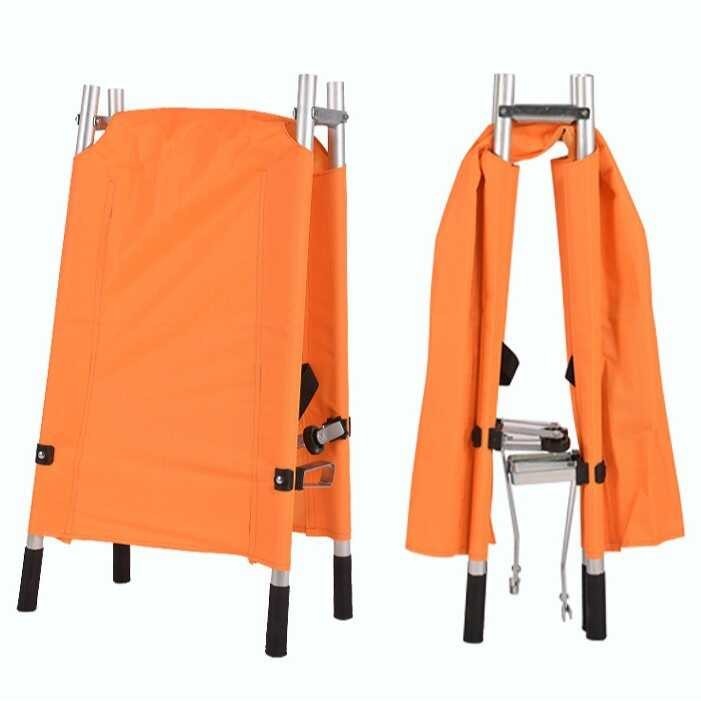 Folding Stretcher Stainless Steel Oxford Emergency Rescue Field Fire ...