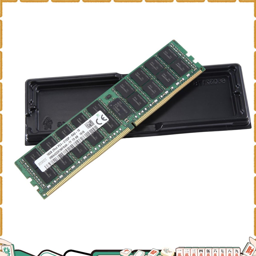 For 16GB DDR4 Server RAM Memory 2133Mhz PC4-17000 288PIN 2Rx4 RECC ...