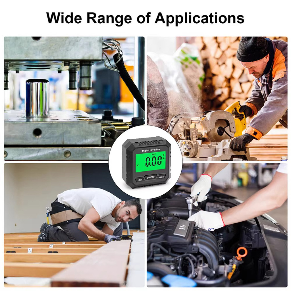 Digital Goniometer Mini Magnetic Inclinometer Measuring Inclined Angle ...