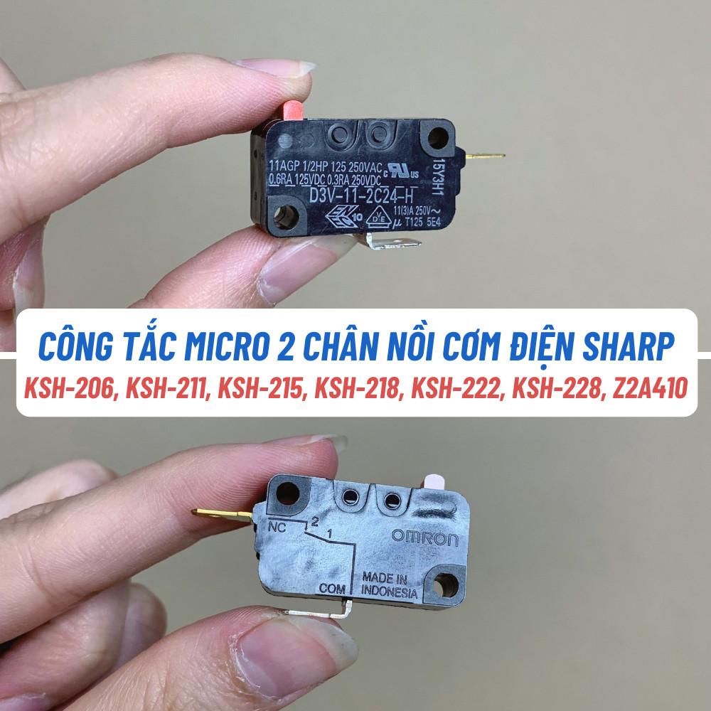 Sharp Rice Cooker Micro Switch Suitable for Many Models, Genuine ...