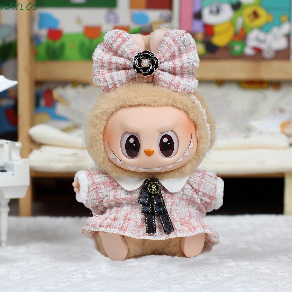 Halloween Doll Clothes Set, Gothic Black Demon Dress With Hair Clip