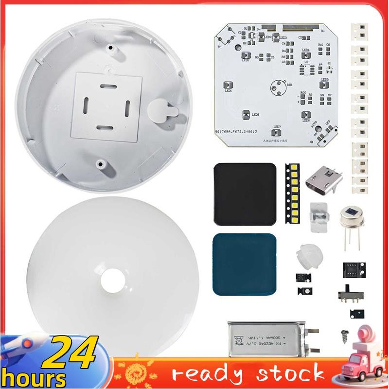 []DIY Human Body Sensing LED Light Kit Motion Sensor Lights DIY ...