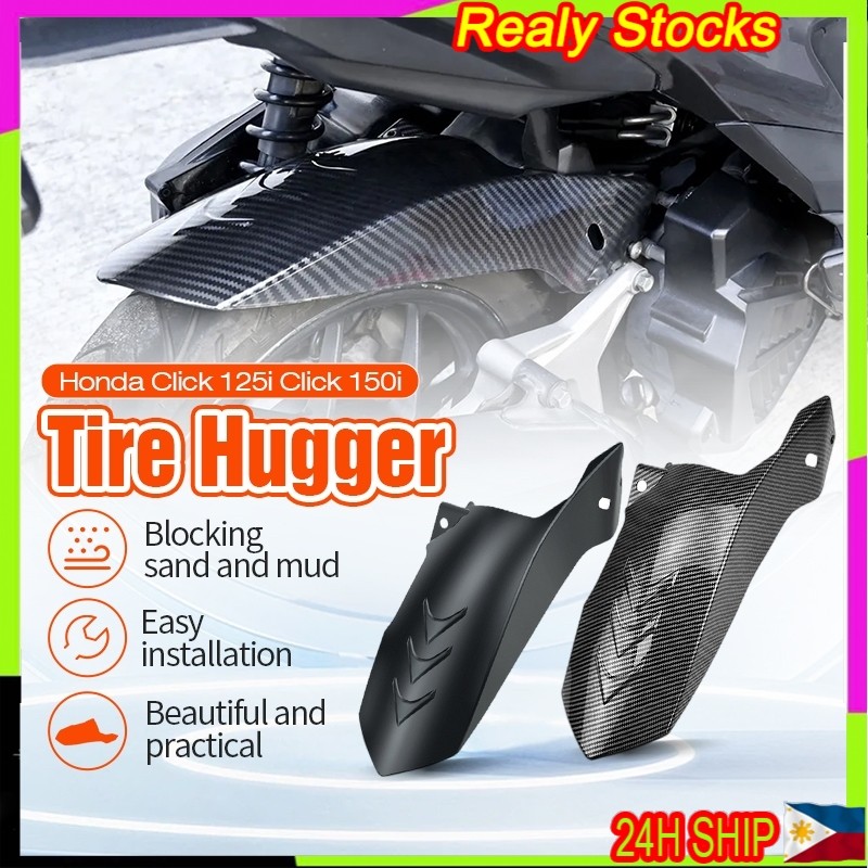 Motorcycle Mud Guard Motorcycle Rear Tire Hugger Exhaust Pipe Cover for ...