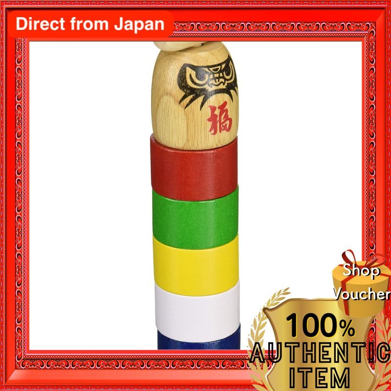 Banyou Daruma Otoshi - Traditional Japanese Stacking Toy, Great for ...