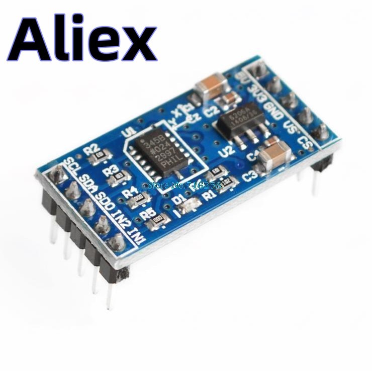 ADXL345 IIC / SPI digital angle sensor accelerometer module for arduino ...