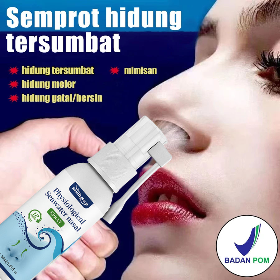 Physiological Seawater Nasal Spray Powerful Rhinitis Cure Spray Chronic ...