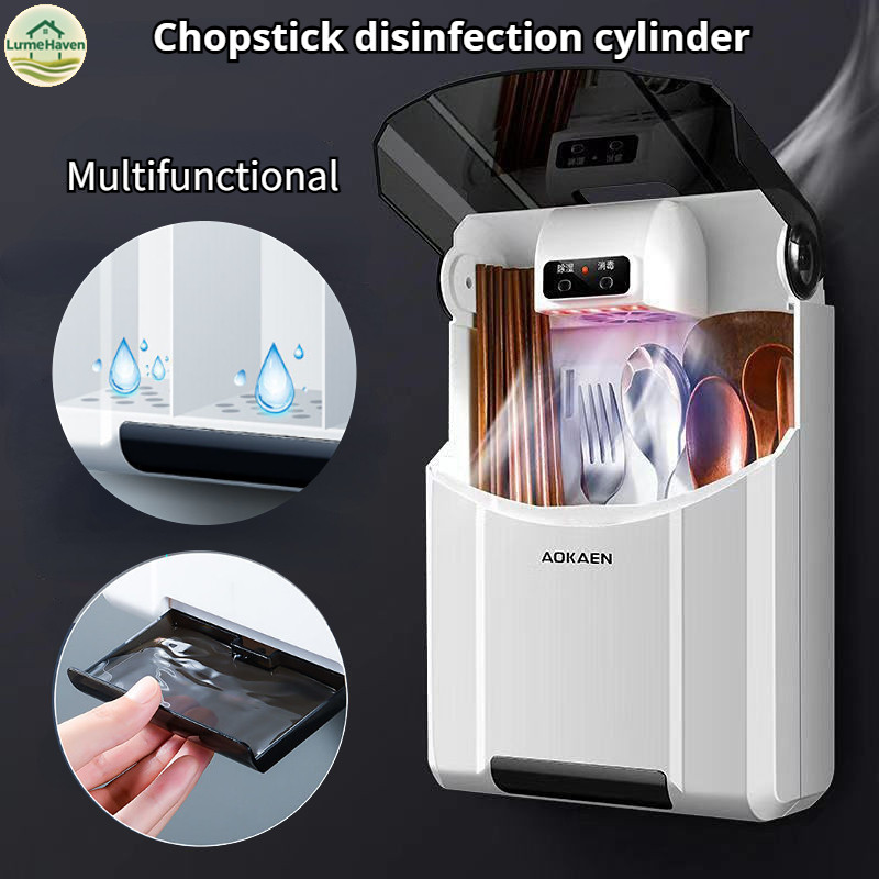 UV Disinfection Kitchen Cabinet Wall-mounted Fork Disinfection Kitchen ...