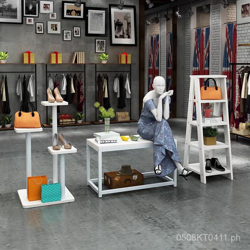 Nakajima Wooden Display Rack Showcase Window Display Rack Display ...