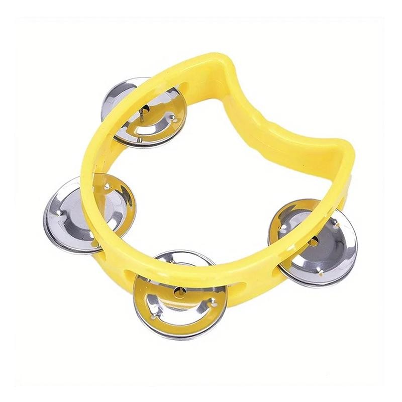 BHPH Span-new 1pc Plastic Percussion Tambourine For Adults Hand ...