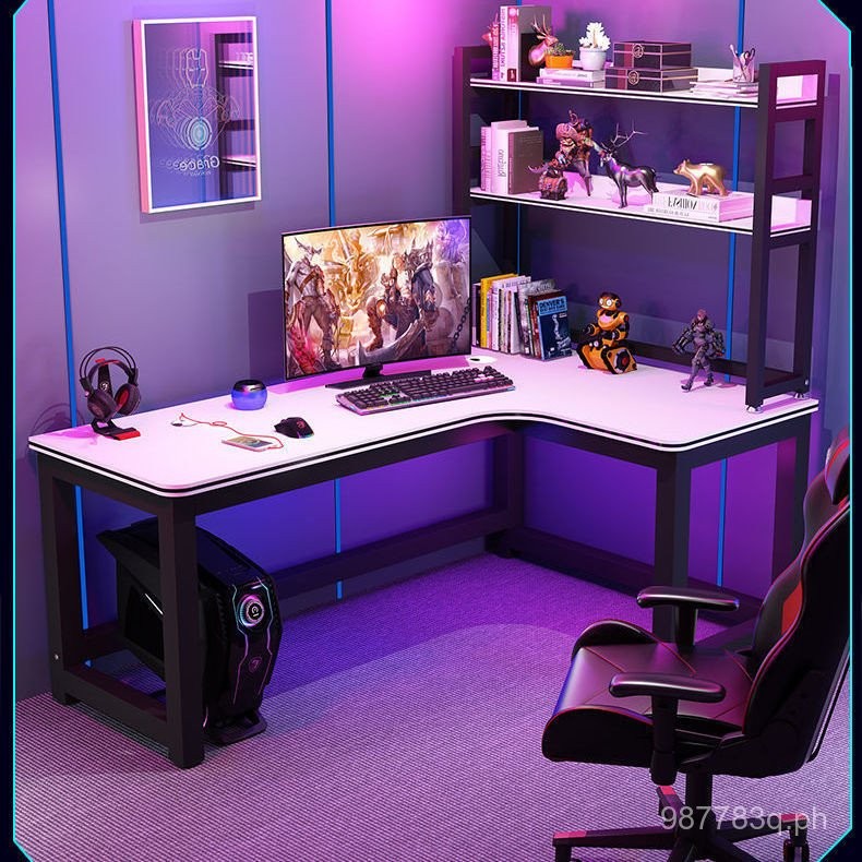 Corner Computer Desk Game Tables Desktop Chair Combination Home Study ...
