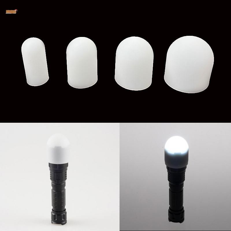 Sweet Silicone Elastic Flashlight Diffuser Lampshade Lamp Shade ...