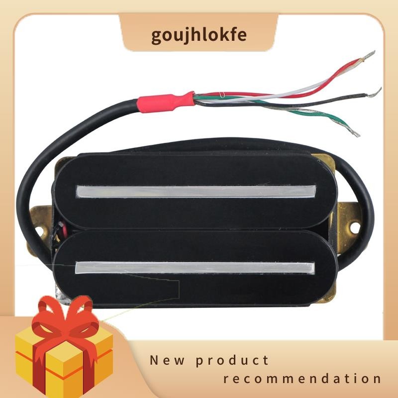 goujhlokfe High Output Pickup Dual Hot Rail Humbucker Pickups Ceramic