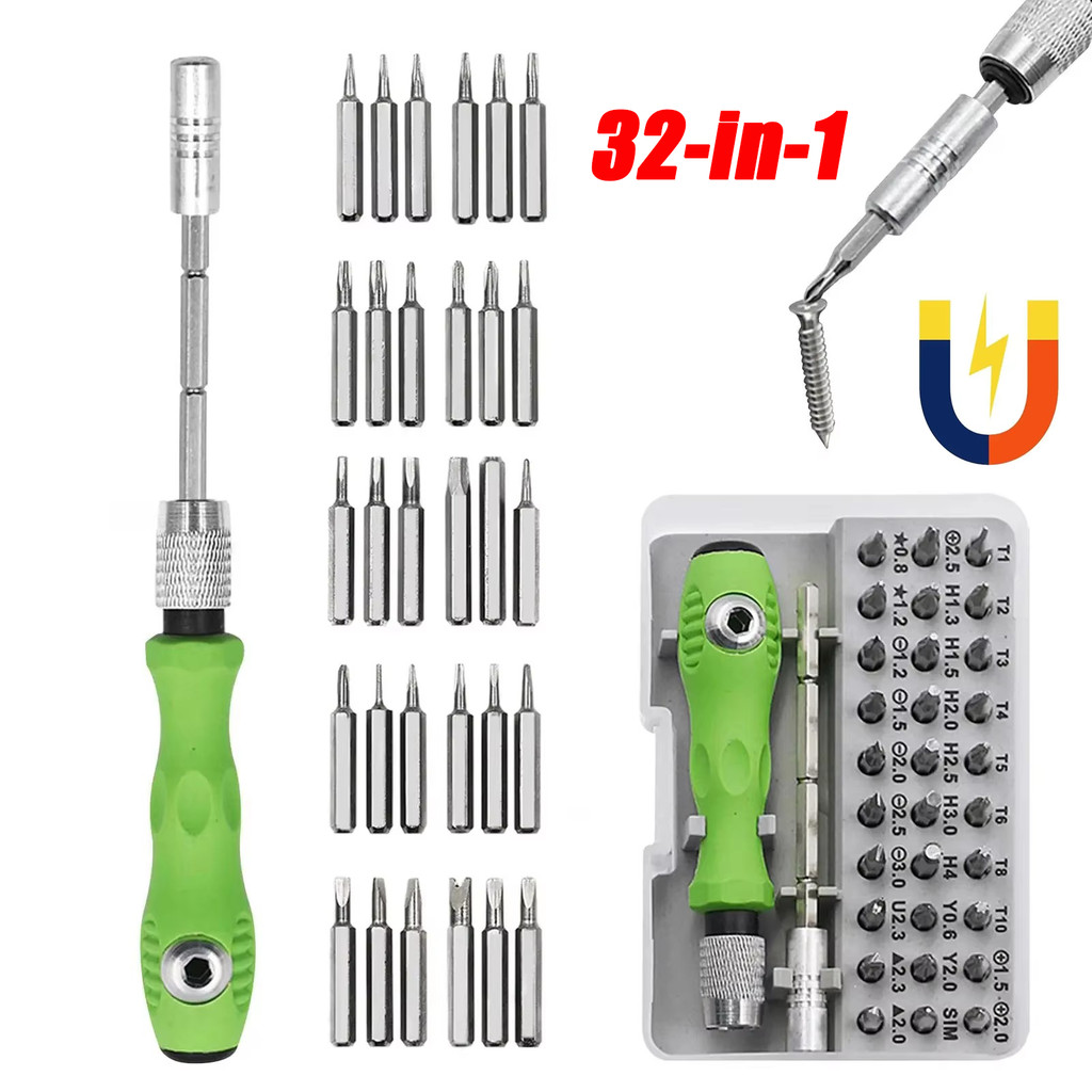 32 in 1 Multifunctional Screwdriver Set / Portable Small Screwdriver ...