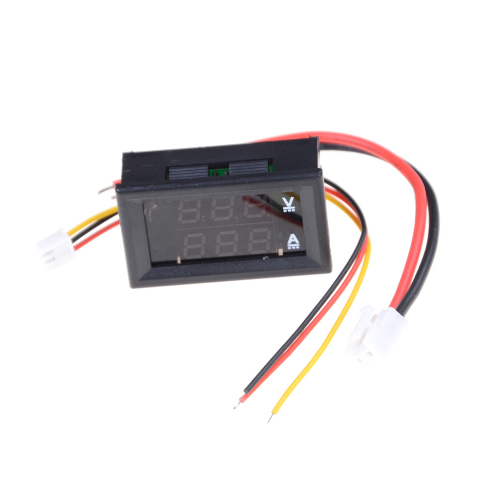 M4430 4-digit DC10A 100V Volt Voltmeter Current Power Ammeter Amp