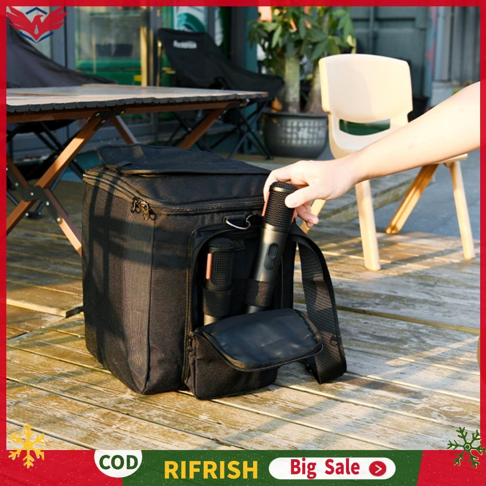 Jbl Speaker With Mic Party Speaker Jbl Mic Carrying Case Compatible With Box On The Go Speaker,Travel Storage Tote Bag Fits For Box On-The-Go Essential Protable And Accessories,Case Only,No Shoulder Strap Box