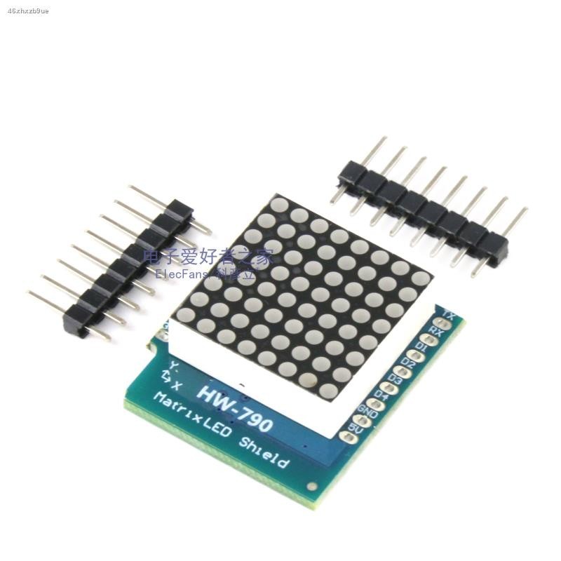 8*8 red dot matrix module TM1640 digital tube driver chip matrix board ...