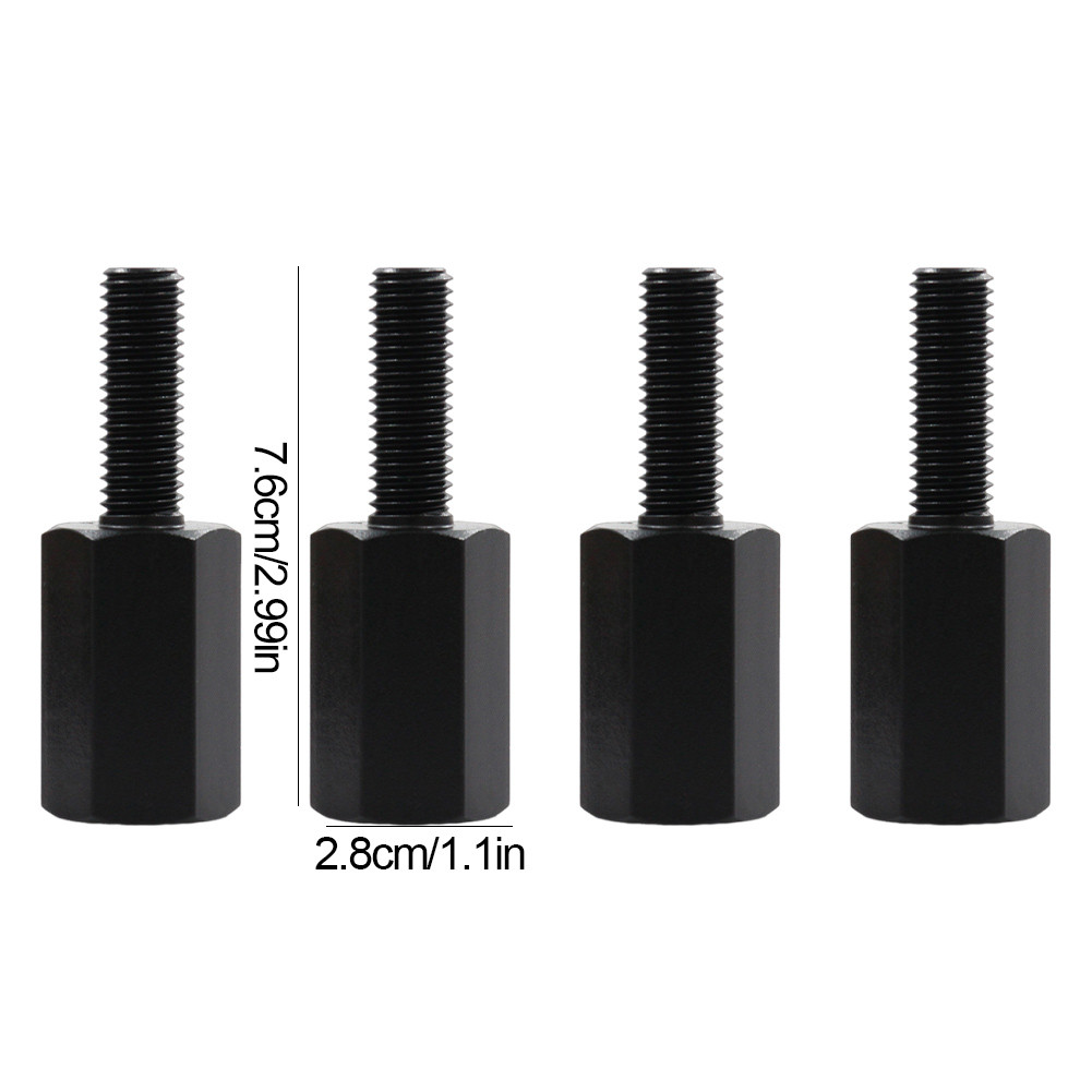 4PCS Maverick X3 Seat Riser, Seat Lift Kit Compatible With