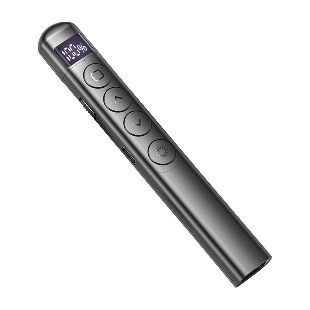2.4GHz Wireless Presentation Clicker Type-C Rechagable PowerPoint ...