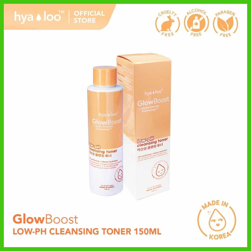 Hyaloo^nB?Glow.U)Boost}IM)Low-Ph}RX)Cleansing}wh)Toner~Pd*150ml ...