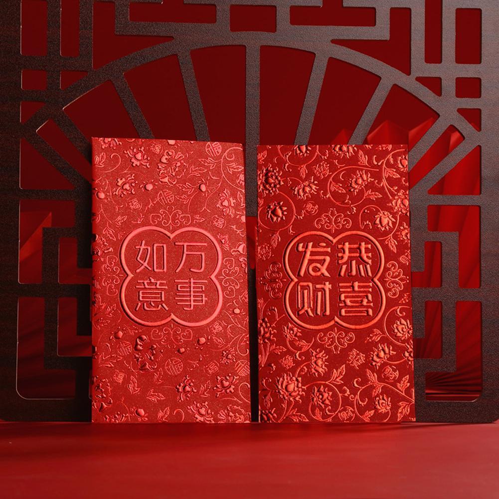 Lucky New Year Red Envelope Creative Wedding Red Envelope Year's Red ...