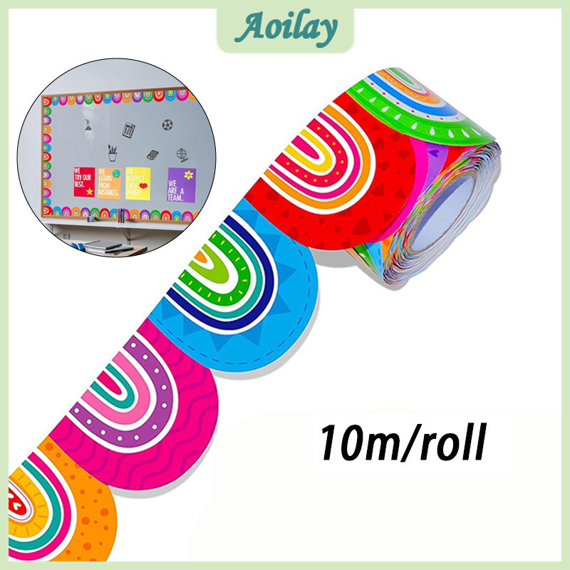 1Roll Chalkboard Bulletin Board Border Self Adhesive Border Trim ...