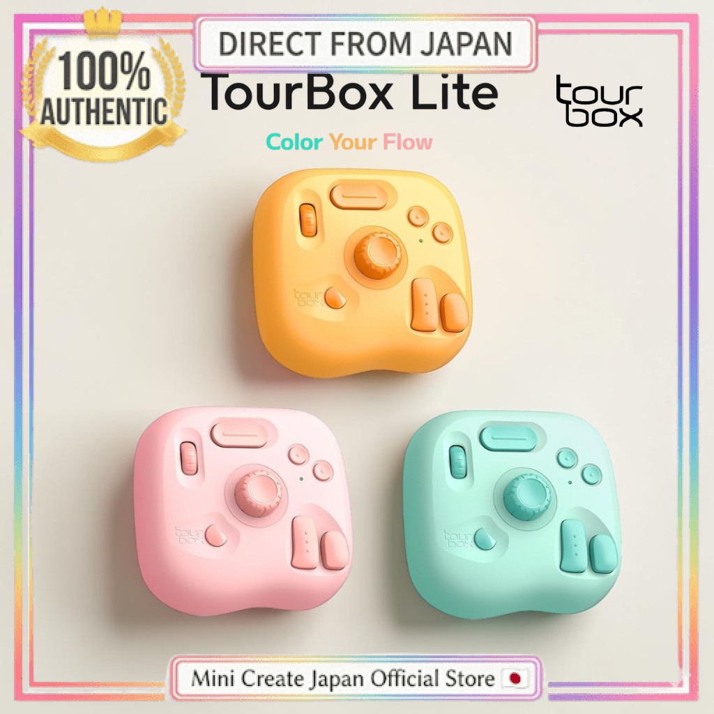 TourBox Lite Bluetooth Left-Handed Device and One-Handed Keyboard for ...