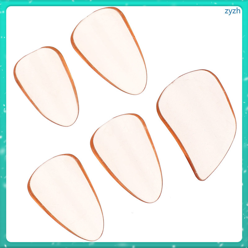 5Pcs Orange Zither Finger Picks para sa Pagsasanay 1.98X1.38X0.20cm ...