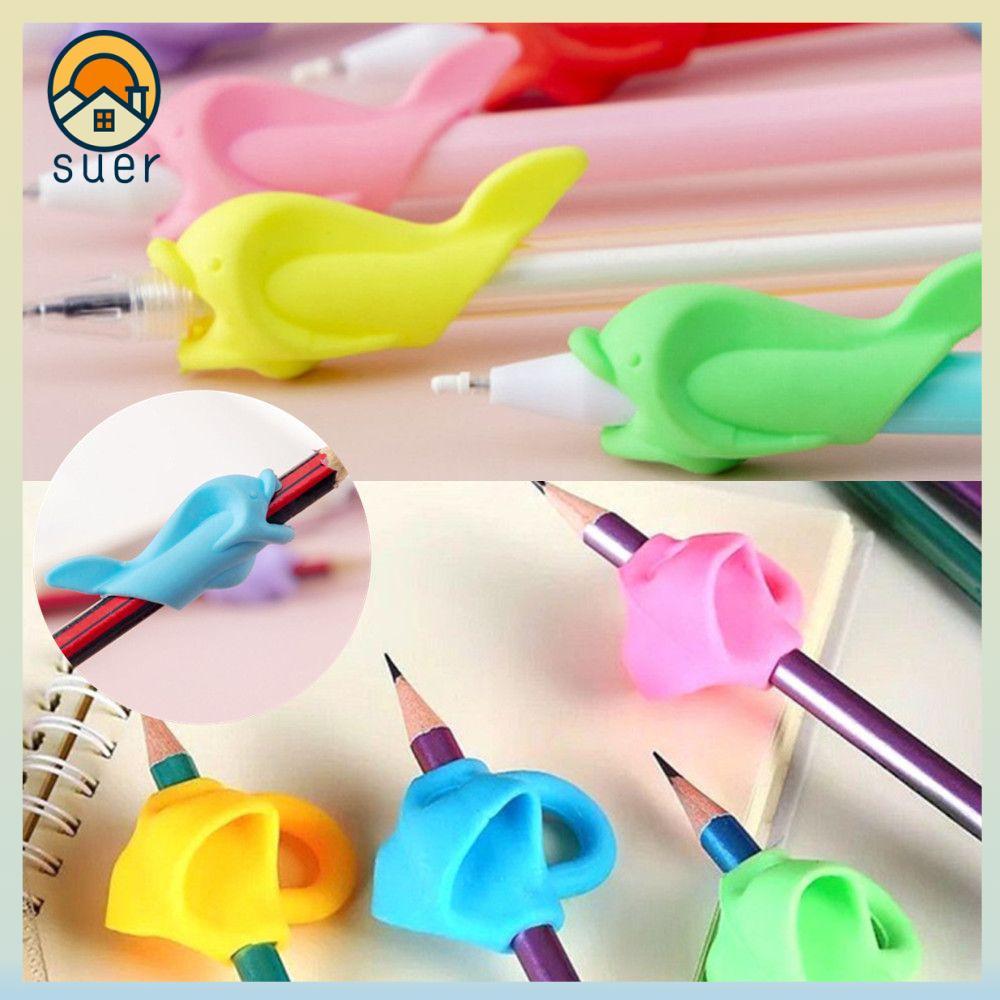 SUDEE Random Color Writing Aid Grip Stationery Ergonomic Students ...
