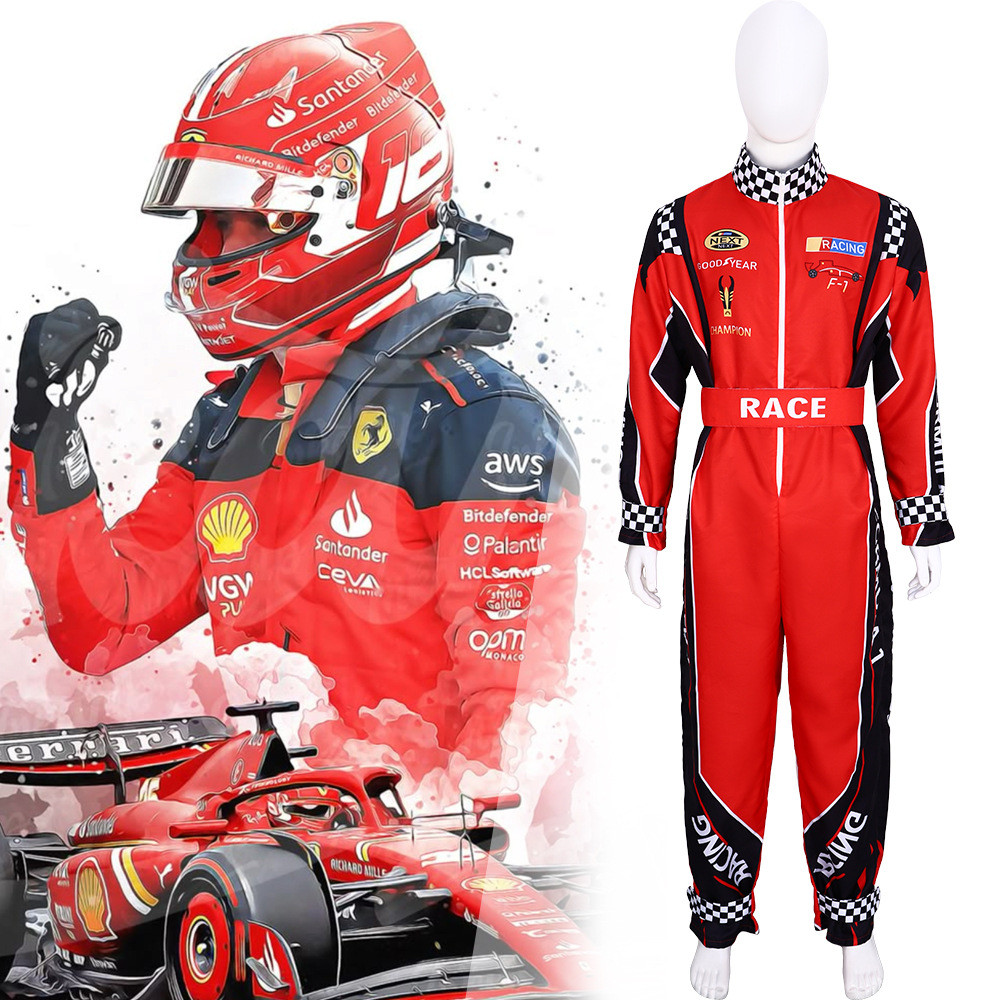 Racing suit Racing suit cosplay Costume Off-Road Vehicle Kart Outdoor ...