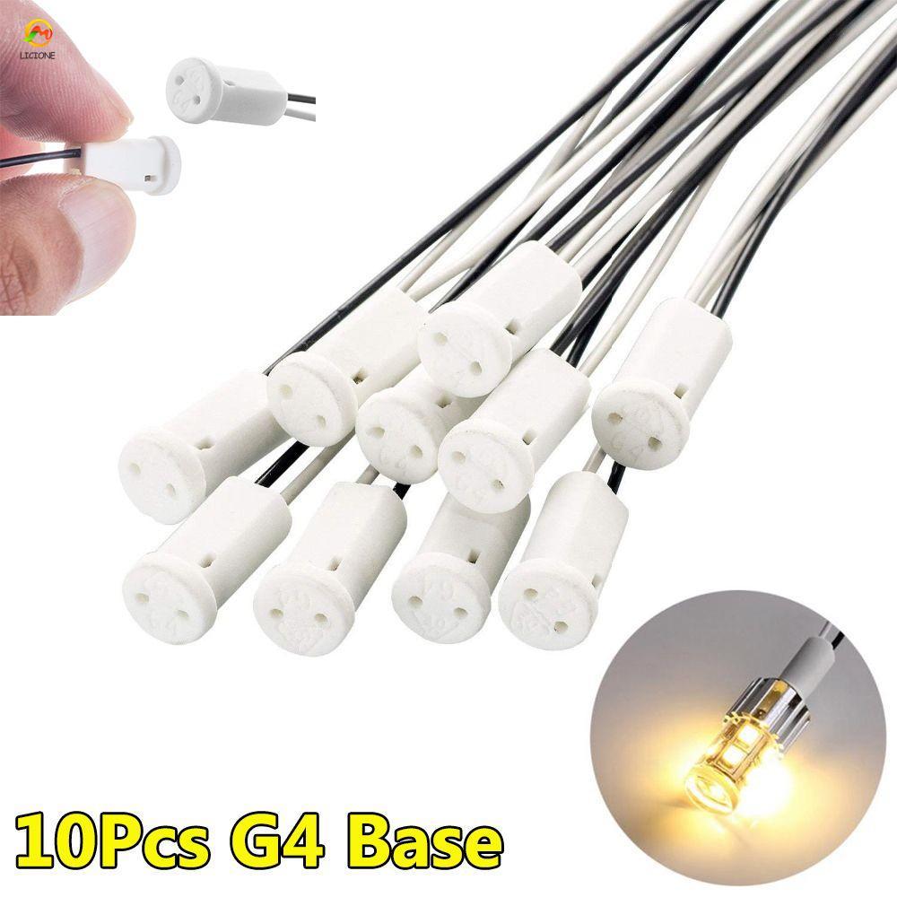 ECHOG Socket Plug 2A 250V Ceramics Head Wire Connector Cable Lamp ...