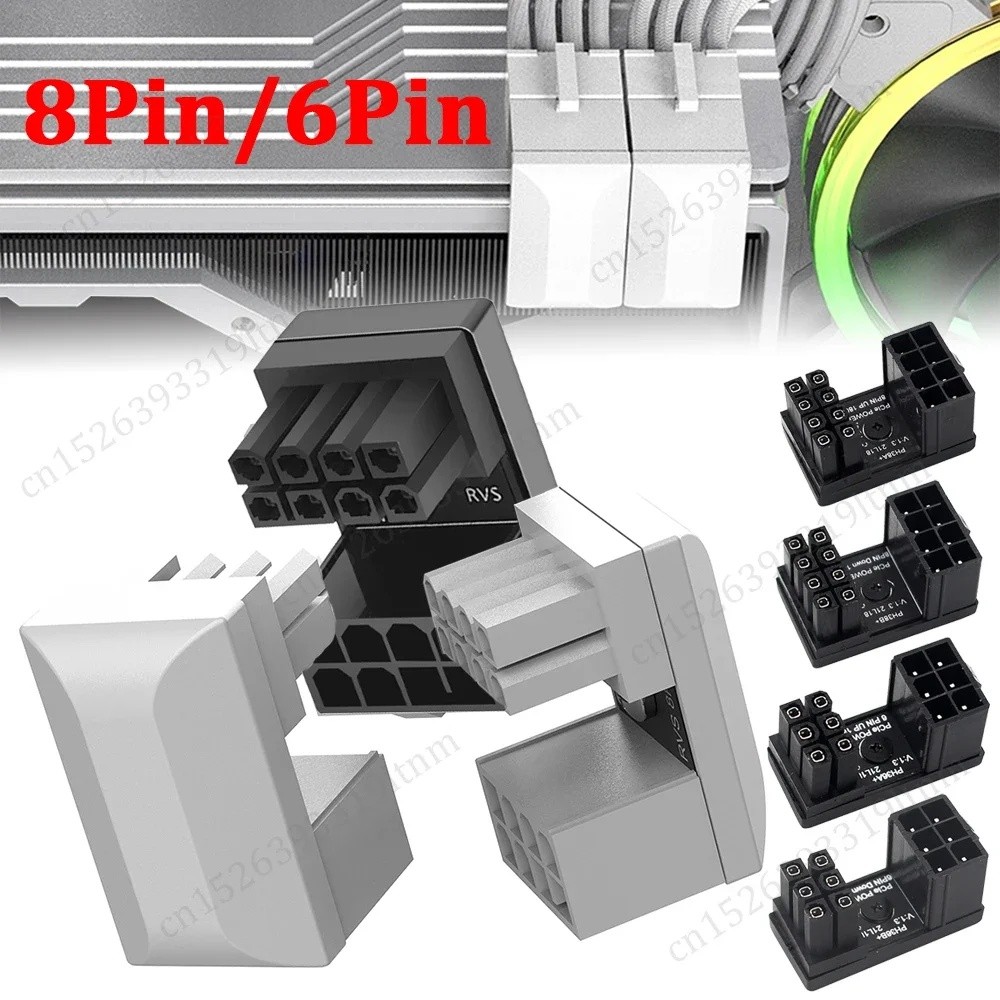 GPU Power Board 6 Pin GPU Power Connector Turn Connector 8 Pin 180 ...