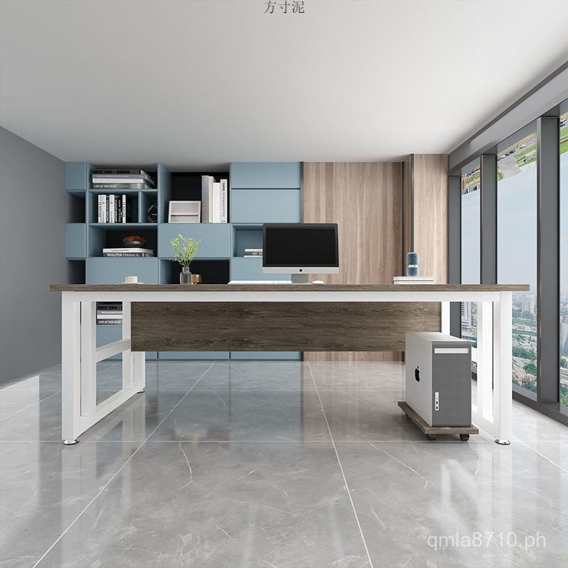 Single Desk Office Desk Chair Table Simple Desktop Computer Combination ...