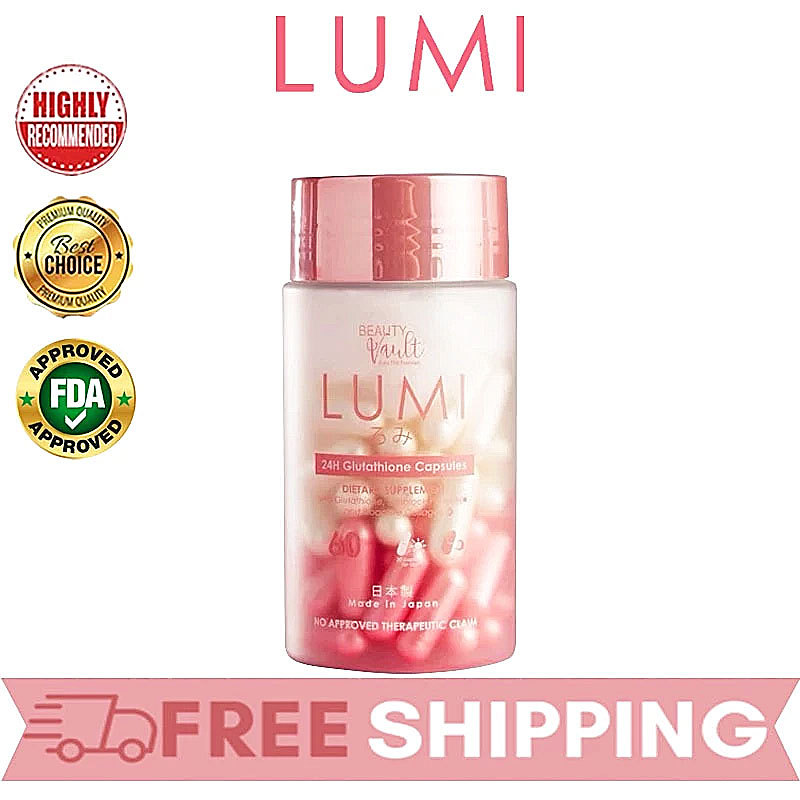 beauty vault lumi glutathione fda approved ✓FDA✓LUMI Day 24 H Whitening Gluta Collagen Capsules by Ivana Alawi Fyang Smith Wolverine 20 mg -