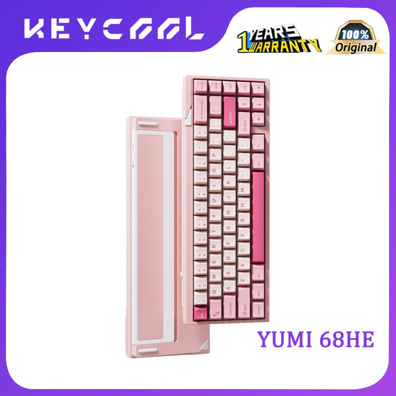Keycool · YUMI68 HE wireless three-mode magnetic switch keyboard ...