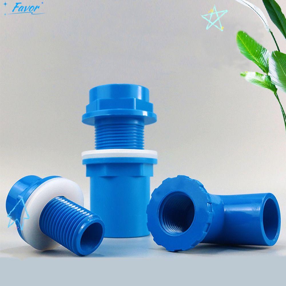 FAVOR Drainage Connector, 20~50mm Thread Drain Joint, Overflow PVC Pipe ...