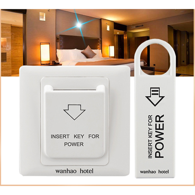 Hotel Smart Card Power Switch Magnetic Insert Key Fireproof Energy ...