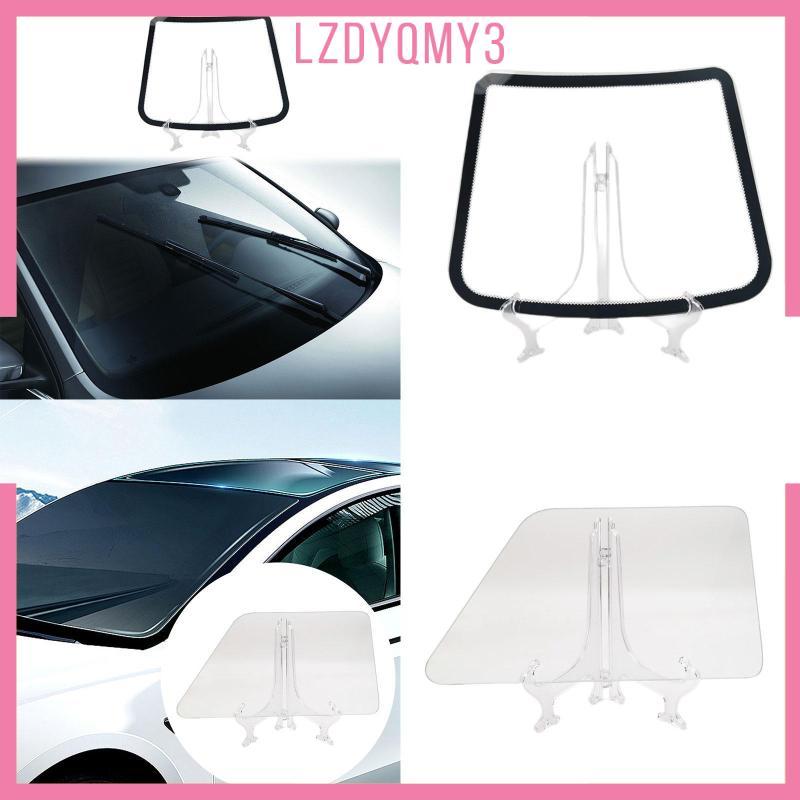 [Lzdyqmy3] Windshield Model Versatile with Tabletop Stand Polished ...