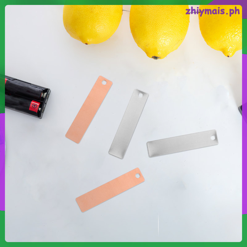 Copper Zinc Anode Sheets For DIY Fruit Battery Experiments - View #10