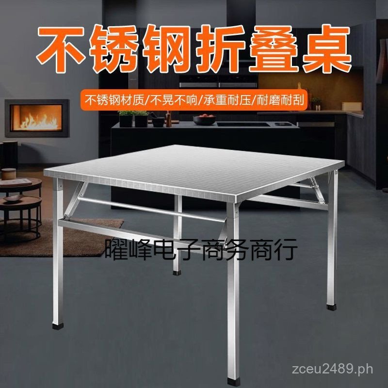 Home Writing Folding Table Rental Room Stall Small Square Table Dining ...