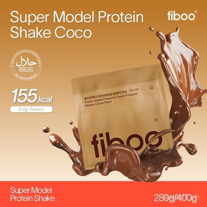 Fiboo Supermodel Shake Serbuk Protein Whey Perisa Oatmeal Untuk Wanita ...