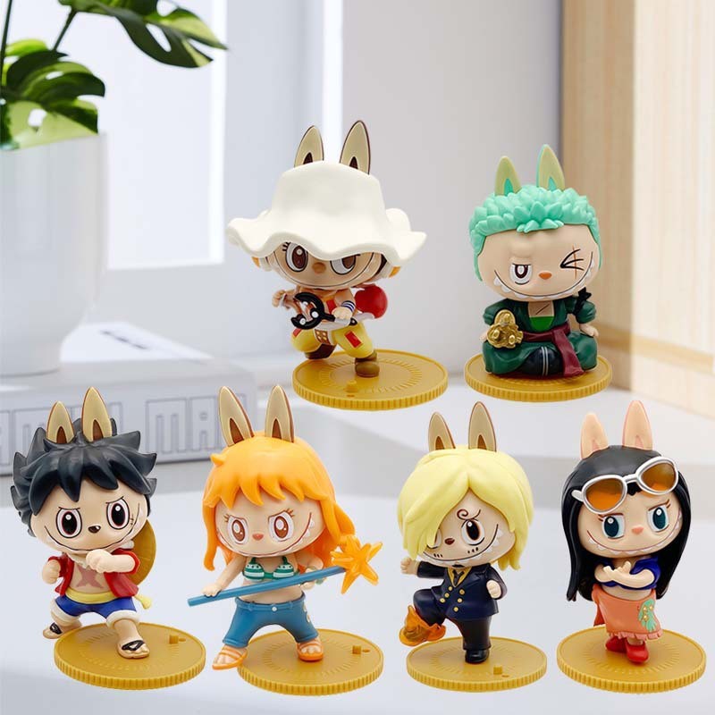 Hot-Selling Labubu One Piece Series Trendy Blind Box One Piece LABUBU ...