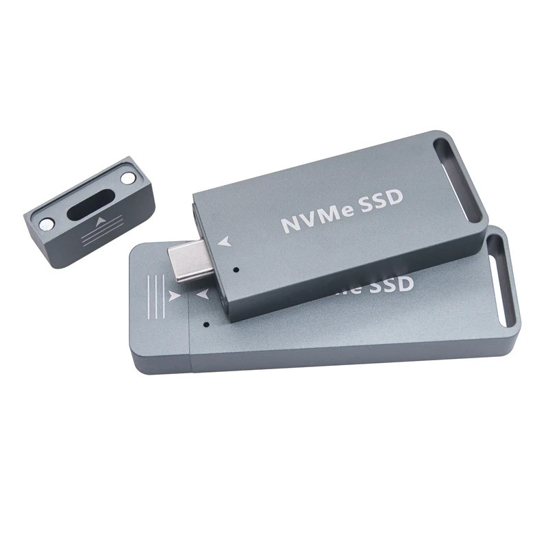 SSD Enclosure External 2230/2242 M.2 SATA/NVME SSD Box CNC Aluminum ...