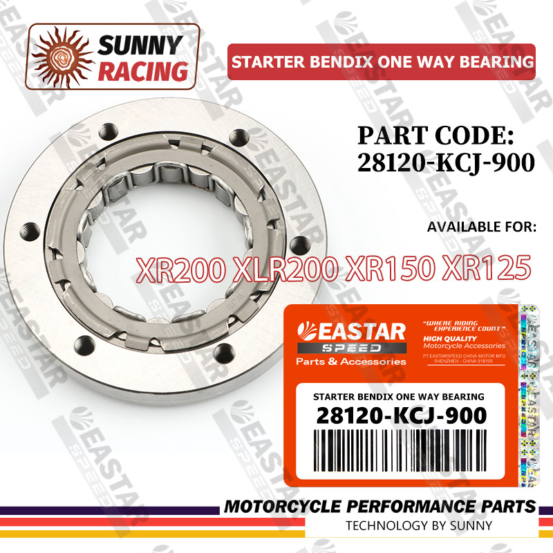 Starter Bendix One Way Bearing Xr200, Xlr200 TMx150 Supremo, Xr150 ...