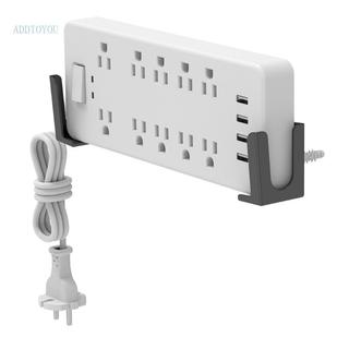 【3C】 Space Saving Power Strips Wall Mount with Screw Mount Easy ...