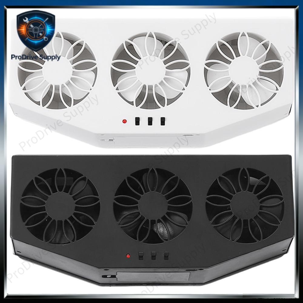 Solar Car Radiator Cooling Fan Eliminate Peculiar Smell USB Powered for ...