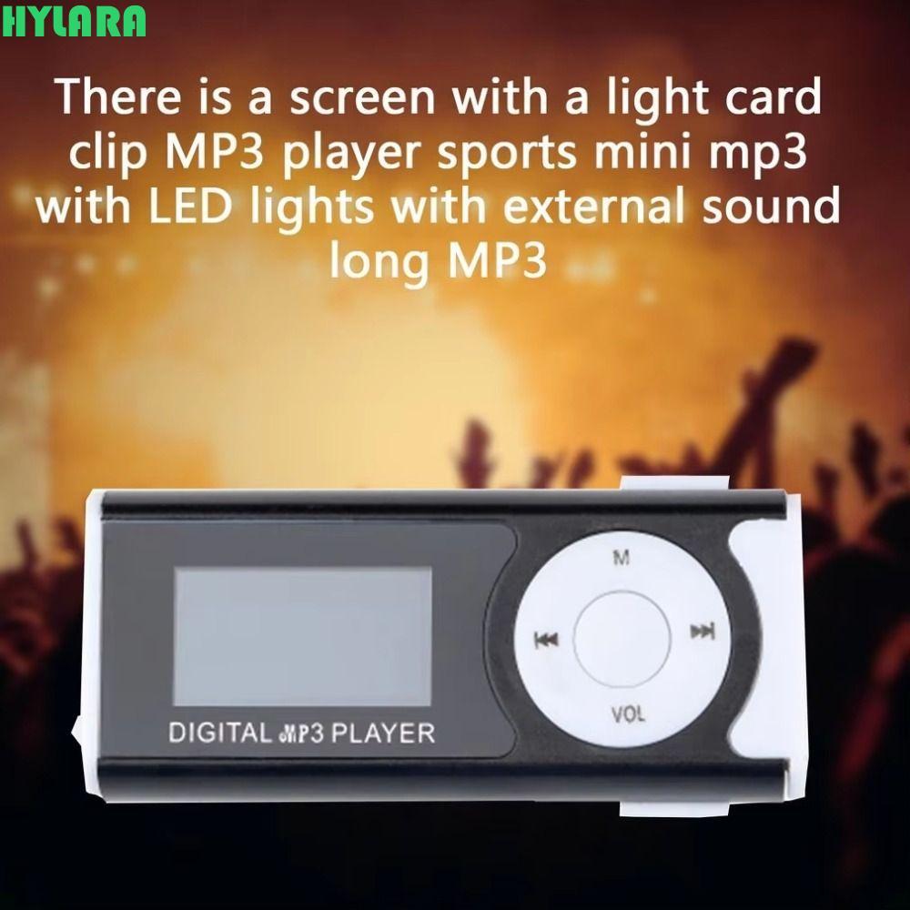 HYLARA‌ Portable Mini MP3 Player, Lossless Sound with LCD Screen USB ...