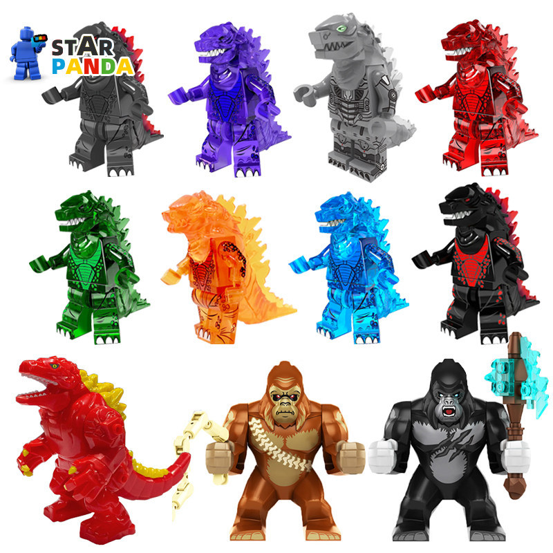 Godzilla vs King Kong Building Blocks Suitable for Lego Mechanical ...