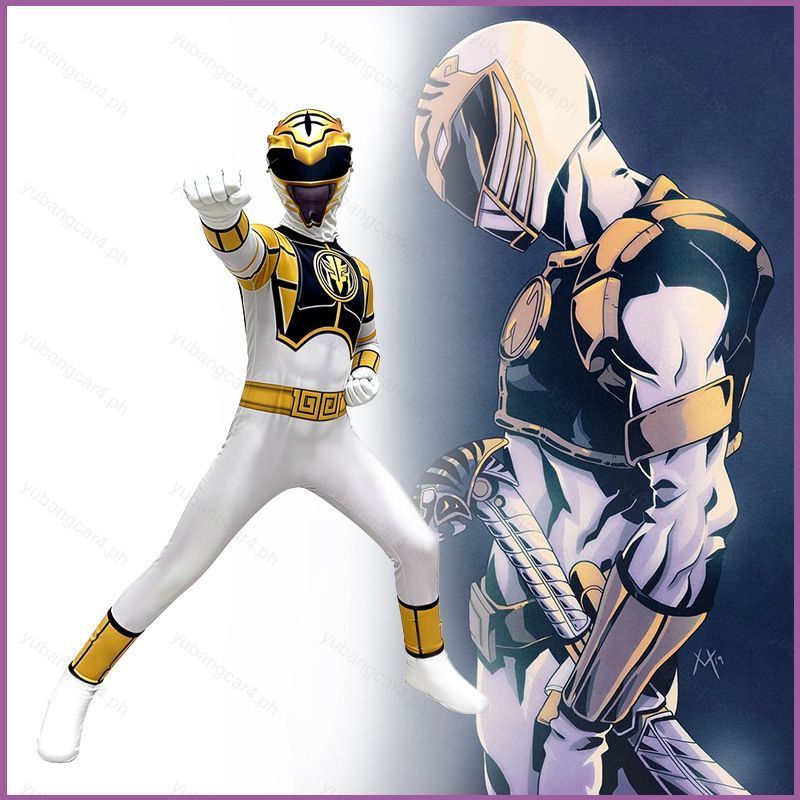 YB3 Mighty Morphin Power Rangers jumpsuits role play cosplay cloth ...