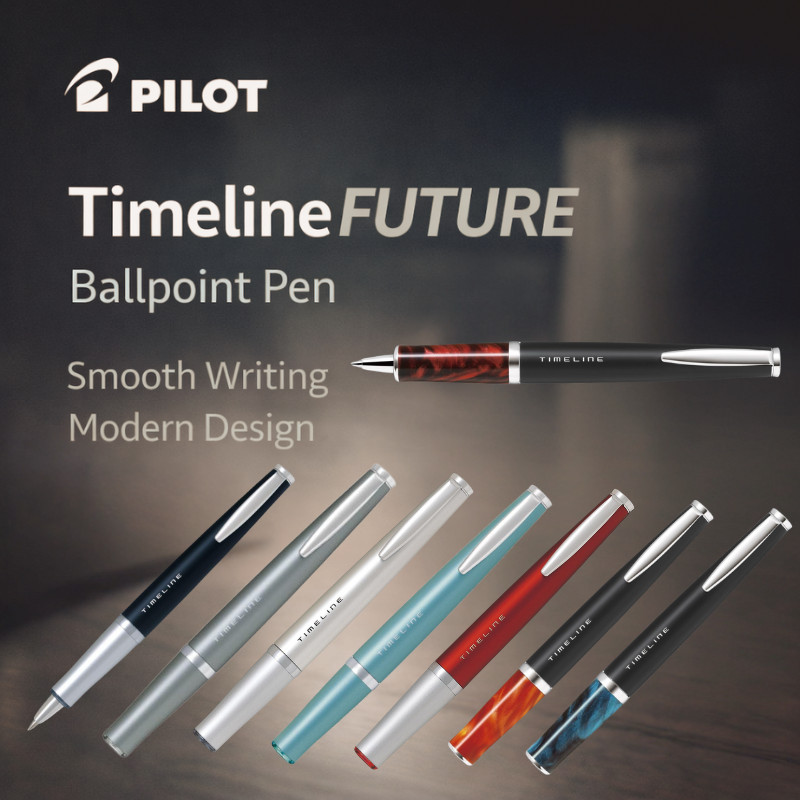 Pilot Timeline Ballpoint Pen Series | Shopee Philippines